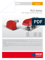 Dual Fuel Burners Technical Data Leaflet RLS Series