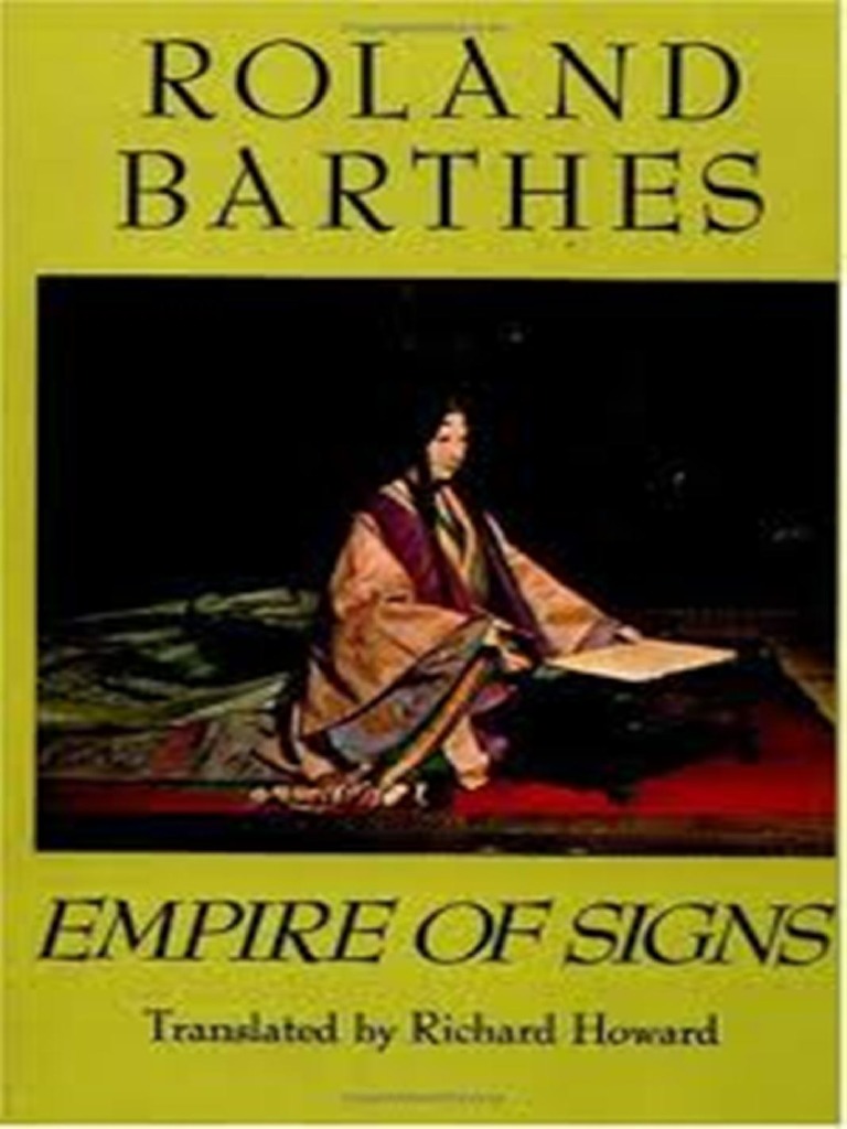 Barthes Roland Empire of Signs 1983 PDF PDF Classics
