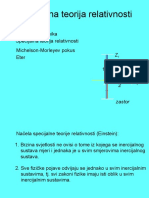 38 Specijalna Teorija Relaivnosti