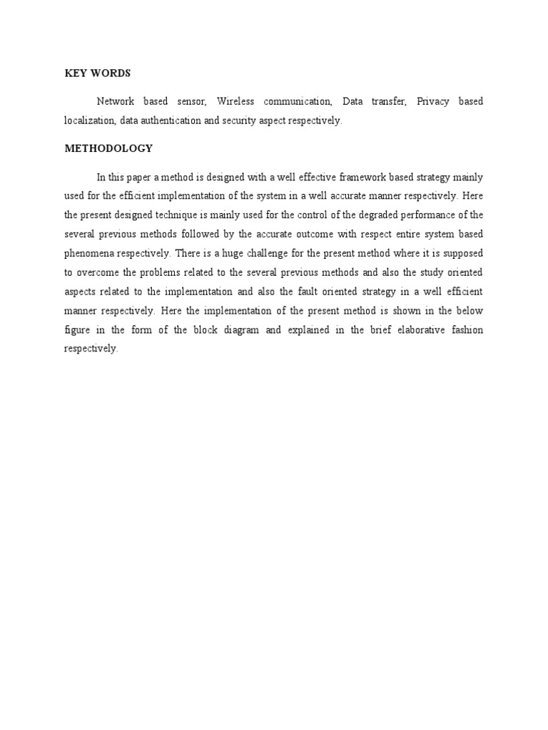 Efficient Wireless Sensor Framework | PDF