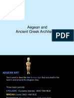 Aegean and Ancient Greek Architecture