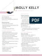 Molly Kelly Resume