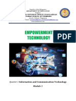 Empowerment Technology Module 1 Week 1