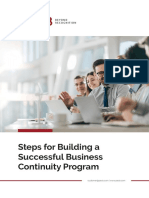 Steps For Building A Successful Business Continuity Program PDF