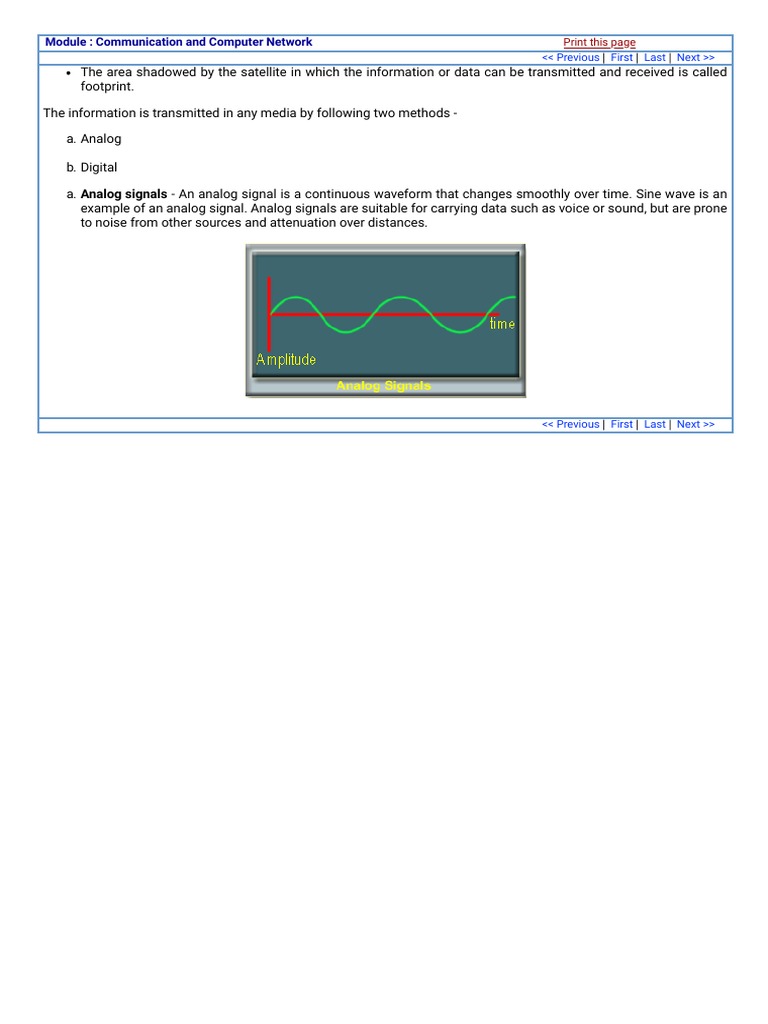 Communication & Computer Networks | PDF