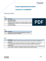 Estructura Importación IN CG