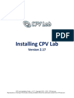 CPV Lab Installation Instructions v217
