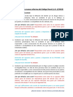 Ejemplos Prácticos Nueva Reforma Del Código Penal PDF
