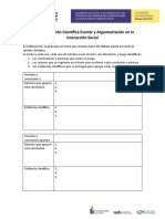 Taller Argumentación-Indagación