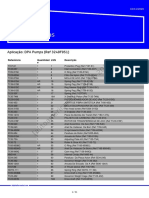 Lista de peças para bomba DPA Pumps 3249F951