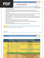 TLP 2020 Phase 2 MAINS Daily Answer Writing SCHEDULE PDF