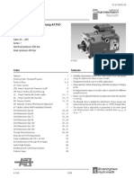 Brueninghaus Hydromatik. Variable Displacement Pump A11VO RE - For Open Circuits - PDF