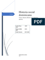 Historia Social Dominicana