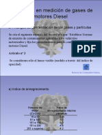 Técnicas en Medición de Gases de Escape en Motores Diesel