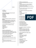 Examen 2020 Ovidius Medicina