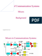 Overview of Communication Systems: Mixers Background