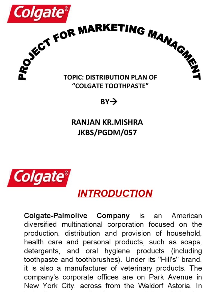 BY Ranjan KR - Mishra JKBS/PGDM/057: Topic: Distribution Plan of ...