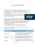 Audit Accounts Payable