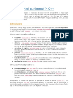 Afisarea in Diferite Formate