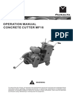 MF16 OPERATION MANUAL