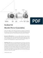 Section 9.4 Electric Power Generation: Low-Pressure Steam Return Power Lines Shaft Insulators