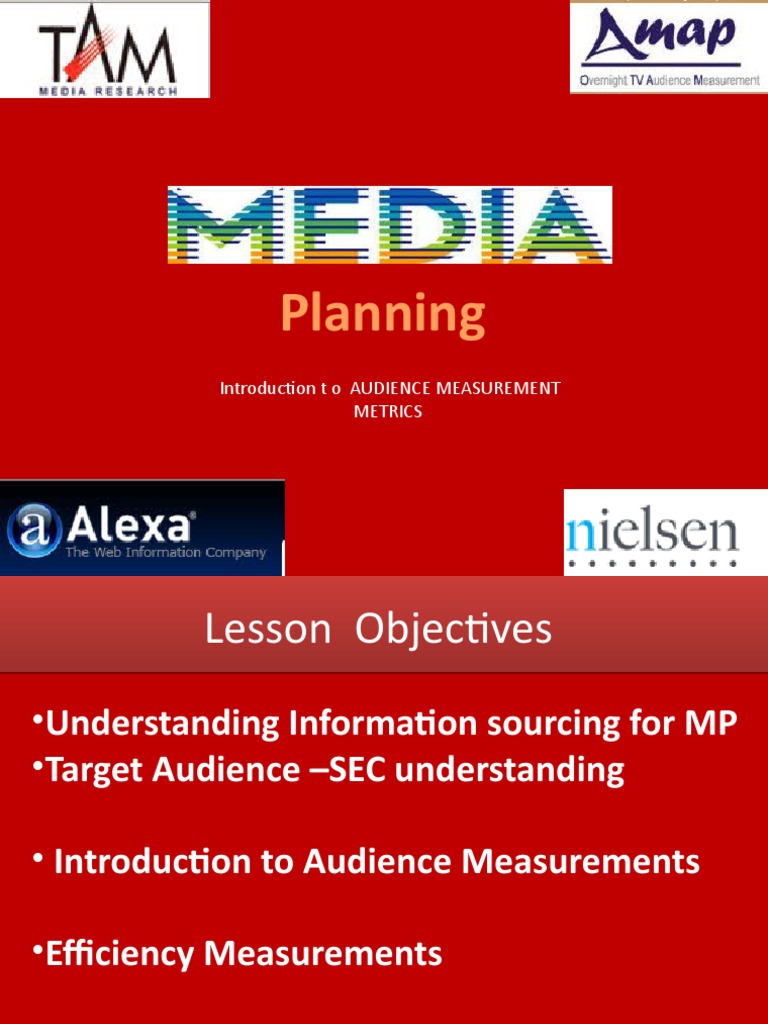 Audience Measurement Metrics Overview | PDF | Audience Measurement ...