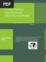 Linea Del Tiempo Desarrollo Sustentable