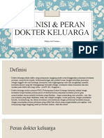 Definisi & Peran Dokter Keluarga: Wahyu Adi Pratama