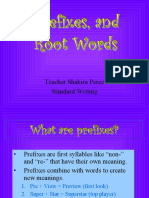 Teacher Shakira Perez Standard:Writing
