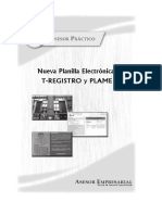 Nueva Planilla Electrónica T-REGISTRO y PLAME PDF