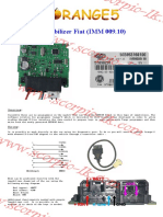 Immobilizer Fiat (IMM 009.10) : Overview