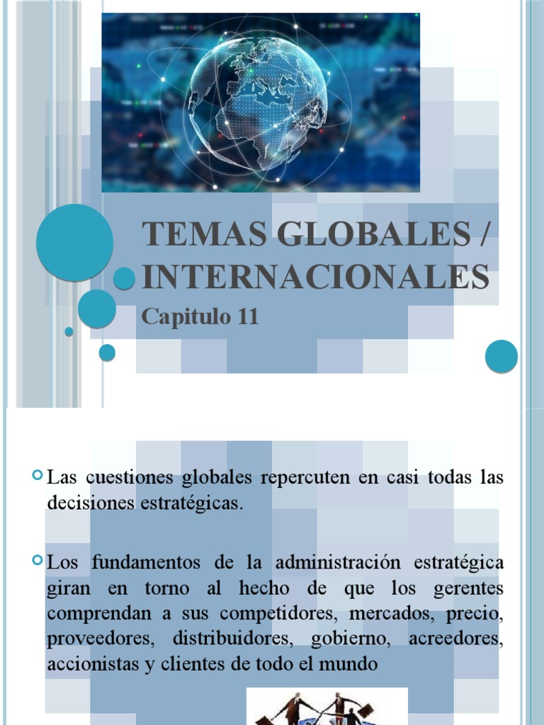 Temas Globales-Internacionales | PDF | China | Política mundial