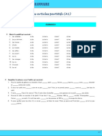 Fiche - Des Articles Partitifs (Exercices) PDF