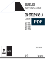 Catalogo de Partes Gsxs 750 PDF