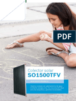 Ficha Tecnica Colector Solar PDF
