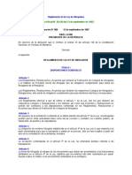 Ley de Abogados - Reglamento-Gaceta Oficial N° 28430 de fecha 13 de septiembre de 1967.pdf