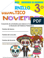 3°? Comprensión-Matemáticas Noviembre 1