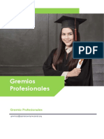 Gremios Profesionales Peruanos PDF