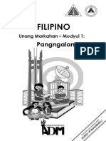 Filipino Module 1