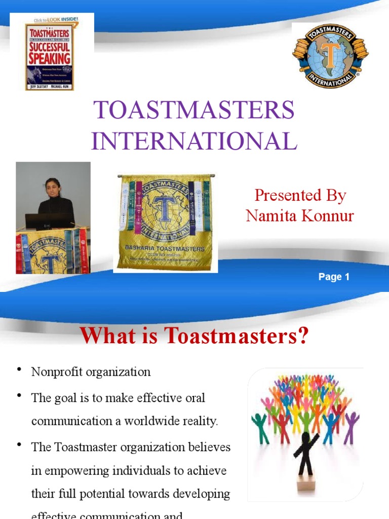 Toastmasters: Empowering Communication Skills | PDF | Leadership ...