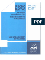 El Derecho Administrativo - Rolando Pantoja Bauzá PDF