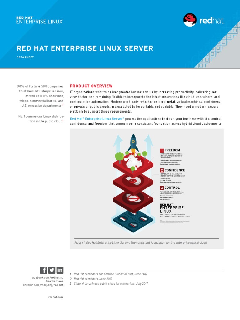 Red Hat Enterprise Linux Server: Product Overview | PDF | Red Hat ...