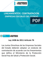 Lineamiento Contratacion Ese