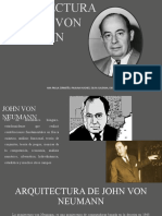 Arquitectura de Von Neumann y su creador John von Neumann