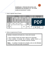 Examen de Microsoft Word Básico CIP