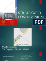 Strata Gold Condo Manila Luxury 2-5BR Units Binondo