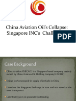 China Aviation Oil's Collapse - BE