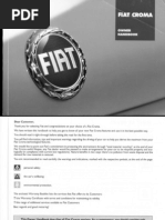 Fiat Croma English Instructions