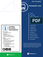 Fremantle Line: Looking For More Information?