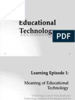 Educational Technology-Definition PDF